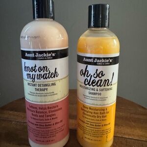 Knot On My Watch & Oh So Clean! Hair Care Set Original Seal Unopened